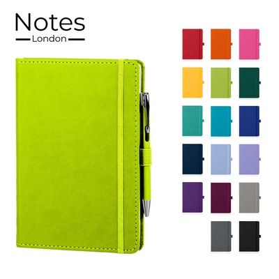 Picture of MORETTI A5 NOTE BOOK in Lime (Mor & Hlm)