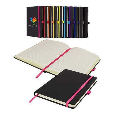 Picture of DENIRO A5 LINED SOFT TOUCH PU NOTEBOOK