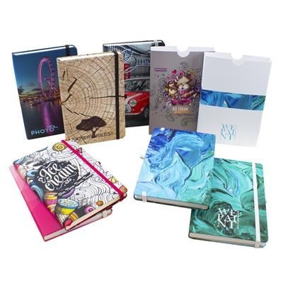Picture of PRIMO A5 CMYK SOFT TOUCH LAMINATION MIX & MATCH NOTE BOOK