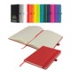 Picture of WATSON A5 BUDGET LINED SOFT TOUCH PU NOTEBOOK in Red