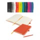 Picture of WATSON A5 VALUE-FOR-MONEY NOTEBOOK & PEN in Orange