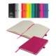 Picture of WATSON A5 BUDGET LINED SOFT TOUCH PU NOTEBOOK in Pink