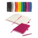 Picture of WATSON A5 VALUE-FOR-MONEY NOTEBOOK & PEN in Pink