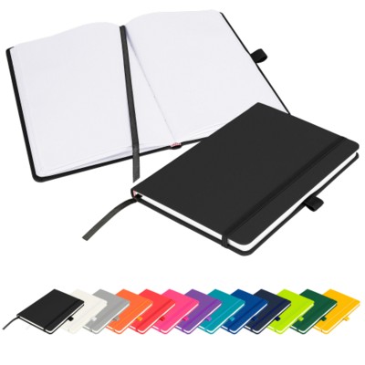 Picture of NOTES LONDON – WILSON BLANCO A5 FSC NOTE BOOK in Black