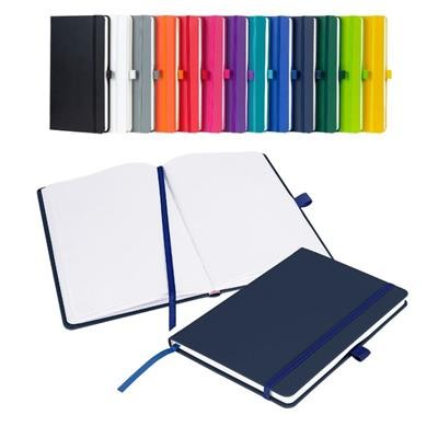 Picture of NOTES LONDON WILSON BLANCO A5 NOTEBOOK in Navy