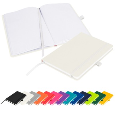 Picture of NOTES LONDON – WILSON BLANCO A5 FSC NOTE BOOK in White