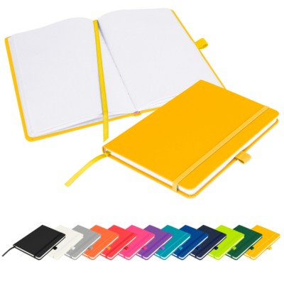 Picture of NOTES LONDON – WILSON BLANCO A5 FSC NOTE BOOK in Yellow