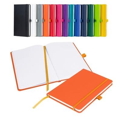 Picture of NOTES LONDON WILSON BLANCO A5 NOTEBOOK in Orange