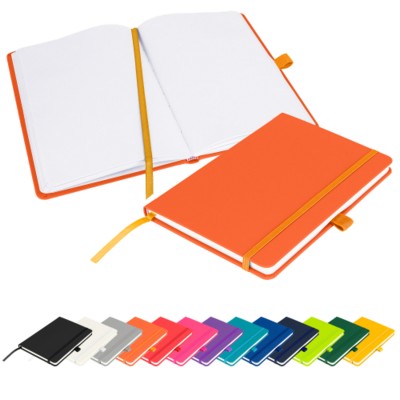 Picture of NOTES LONDON – WILSON BLANCO A5 FSC NOTE BOOK in Orange
