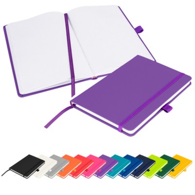 Picture of NOTES LONDON – WILSON BLANCO A5 FSC NOTE BOOK in Purple