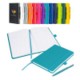 Picture of NOTES LONDON WILSON BLANCO A5 NOTEBOOK & PEN in Teal