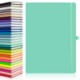 Picture of WILSON A4 NOTE BOOK in Pastel Aqua Marine