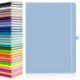 Picture of WILSON A4 NOTE BOOK in Pastel Blue