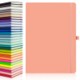Picture of WILSON A4 NOTE BOOK in Pastel Pink