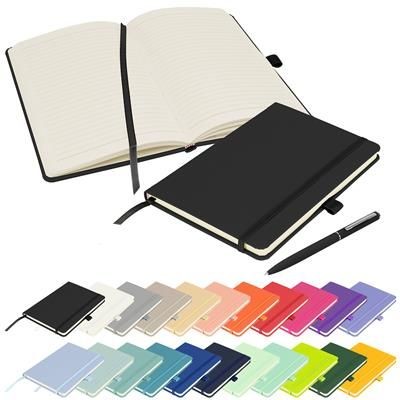 Picture of FULL COLOUR PRINTED NOTES LONDON - WILSON A5 FSC NOTE BOOK in Black