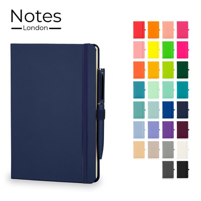 Picture of WILSON A5 NOTE BOOK in Navy