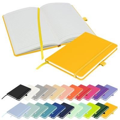 Picture of FULL COLOUR PRINTED NOTES LONDON - WILSON A5 FSC NOTE BOOK in Yellow