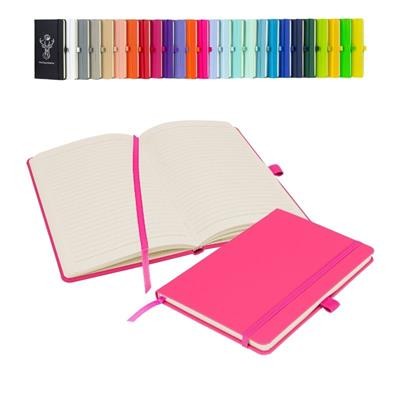 Picture of NOTES LONDON WILSON A5 NOTEBOOK in Pink