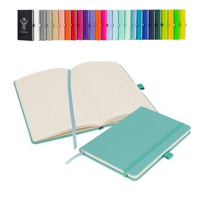 Picture of NOTES LONDON WILSON A5 NOTEBOOK in Pastel Teal