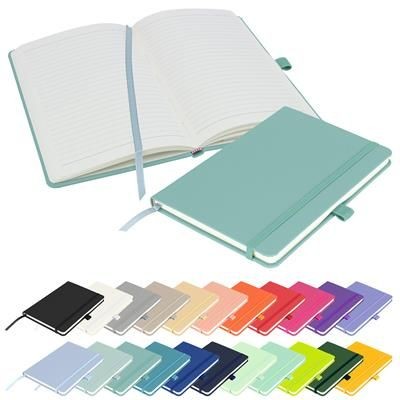 Picture of NOTES LONDON - WILSON A5 FSC NOTEBOOK in Pastel Teal