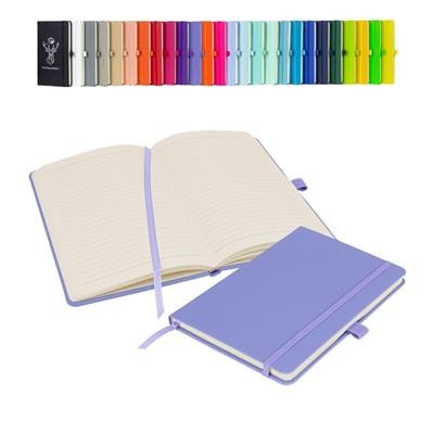 Picture of NOTES LONDON WILSON A5 NOTEBOOK in Pastel Purple