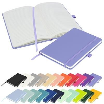 Picture of FULL COLOUR PRINTED NOTES LONDON - WILSON A5 FSC NOTE BOOK in Pastel Purple