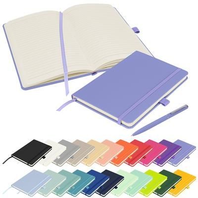 Picture of NOTES LONDON - WILSON A5 FSC NOTE BOOK in Pastel Purple