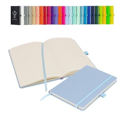Picture of NOTES LONDON WILSON A5 NOTEBOOK in Pastel Blue