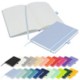 Picture of NOTES LONDON - WILSON A5 NOTE BOOK in Pastel Blue