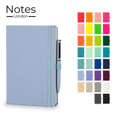 Picture of WILSON A5 NOTE BOOK in Pastel Blue