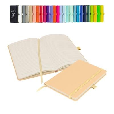 Picture of NOTES LONDON WILSON A5 NOTEBOOK in Pastel Tan