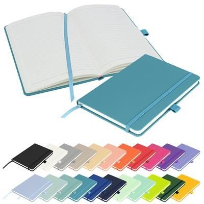 Picture of FULL COLOUR PRINTED NOTES LONDON - WILSON A5 FSC NOTEBOOK in Teal.