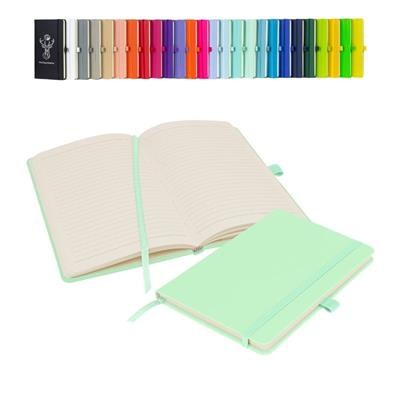 Picture of NOTES LONDON WILSON A5 NOTEBOOK in Pastel Mint