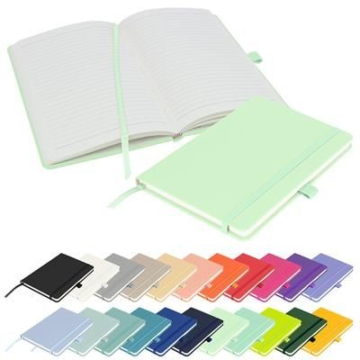 Picture of FULL COLOUR PRINTED NOTES LONDON - WILSON A5 FSC NOTEBOOK in Pastel Mint