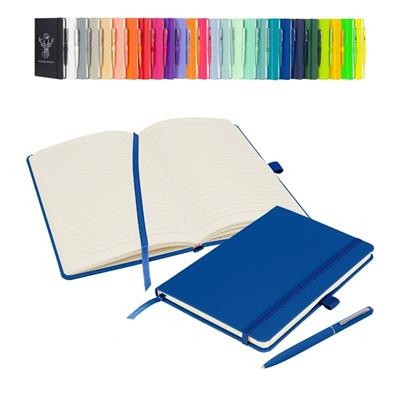 Picture of NOTES LONDON WILSON A5 NOTEBOOK in Neon Fluorescent Orange