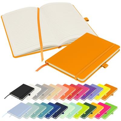 Picture of NOTES LONDON - WILSON A5 NOTE BOOK in Neon Fluorescent Orange
