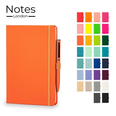 Picture of WILSON A5 NOTE BOOK in Neon Fluorescent Orange