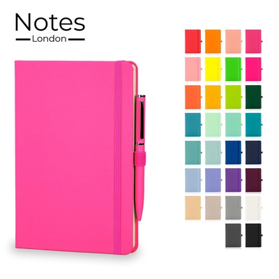 Picture of WILSON A5 NOTE BOOK in Neon Fluorescent Pink