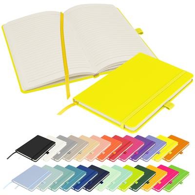 Picture of NOTES LONDON - WILSON A5 NOTE BOOK in Neon Fluorescent Yellow