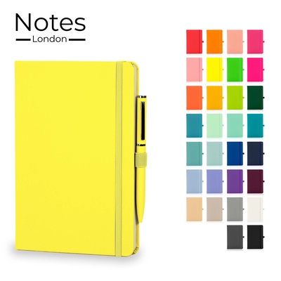 Picture of WILSON A5 NOTE BOOK in Neon Fluorescent Yellow