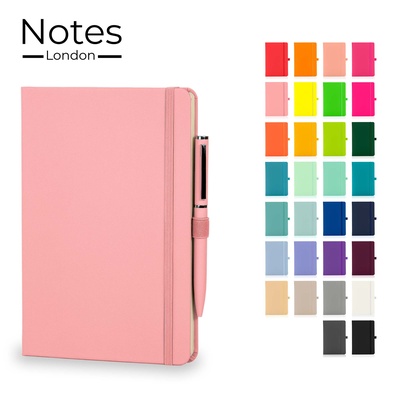 Picture of WILSON A5 NOTE BOOK in Baby Pink (Wil)