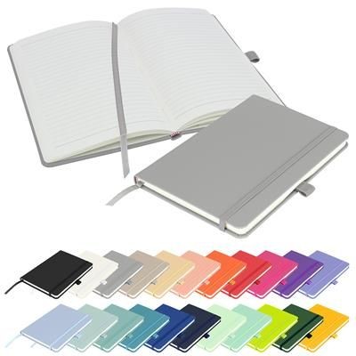 Picture of FULL COLOUR PRINTED NOTES LONDON - WILSON A5 FSC NOTE BOOK in Grey