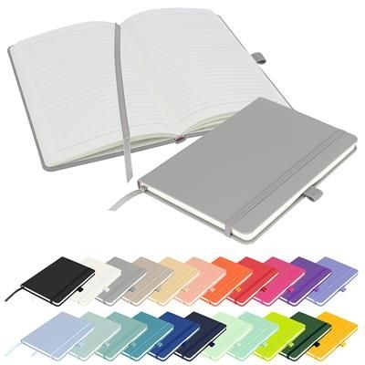 Picture of FULL COLOUR PRINTED NOTES LONDON - WILSON A5 FSC NOTEBOOK in Grey.