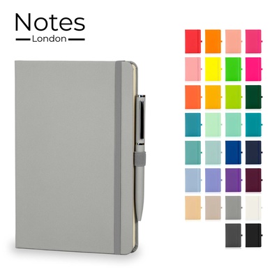 Picture of WILSON A5 NOTE BOOK in Grey - Light