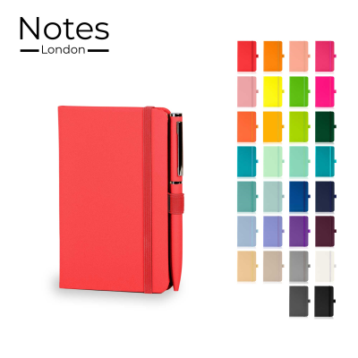 Picture of WILSON A6 NOTE BOOK & WRIGHT BALL PEN SET in Red