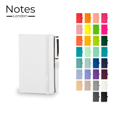 Picture of WILSON A6 NOTE BOOK & WRIGHT BALL PEN SET in White