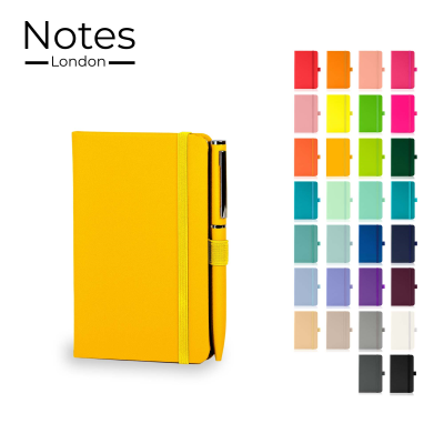 Picture of WILSON A6 NOTE BOOK & WRIGHT BALL PEN SET in Yellow