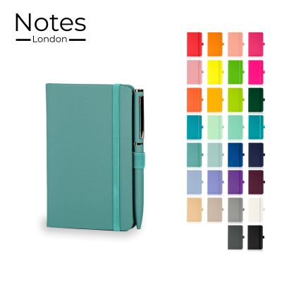 Picture of WILSON A6 NOTE BOOK & WRIGHT BALL PEN SET in Pastel Teal