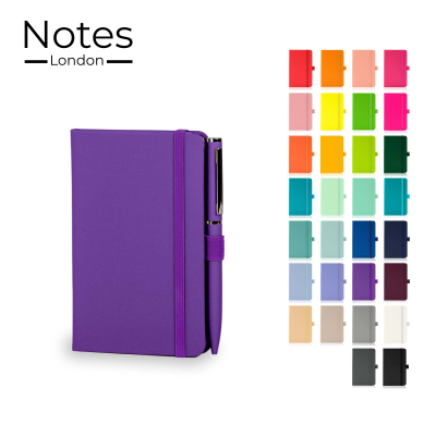 Picture of WILSON A6 NOTE BOOK & WRIGHT BALL PEN SET in Purple