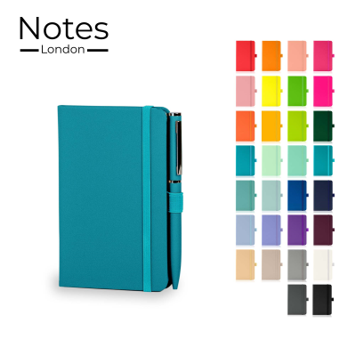 Picture of WILSON A6 NOTE BOOK & WRIGHT BALL PEN SET in Teal